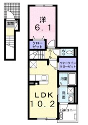 イリーデⅡの物件間取画像